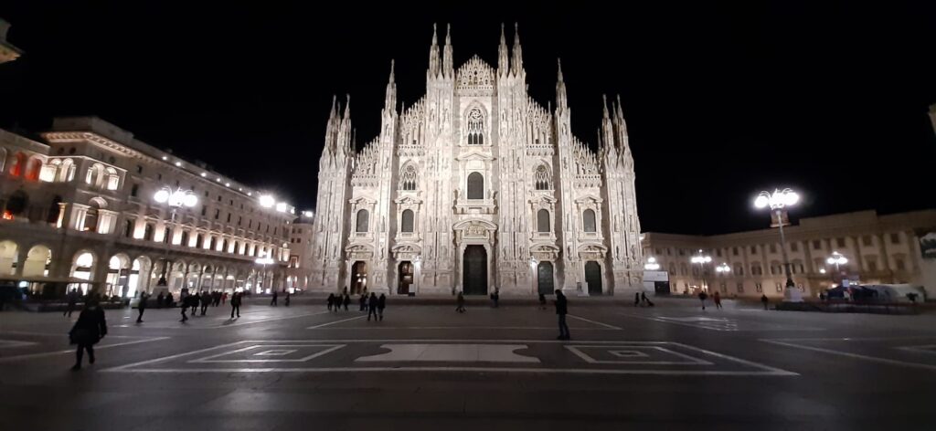 Night Milan. ITaly